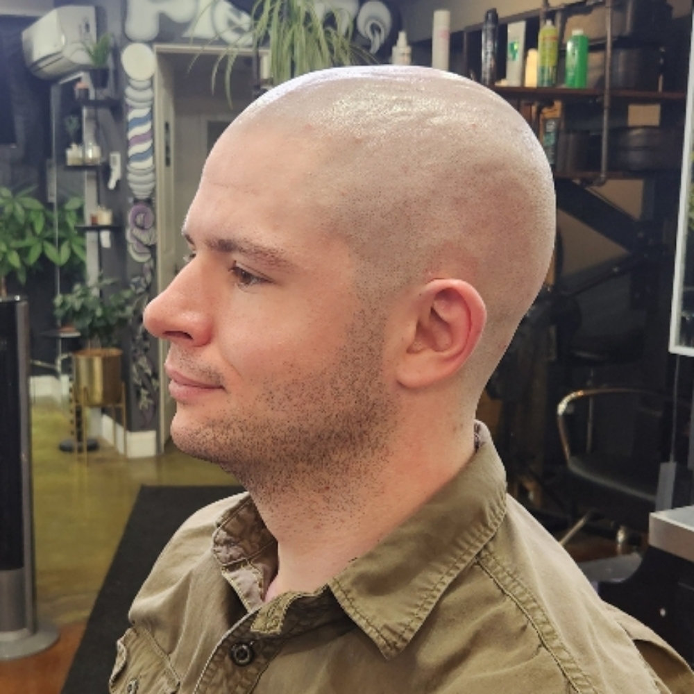 Head Shave at Piper Vasquez in Denver, CO
