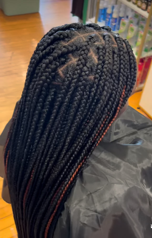 Medium Box Braids
