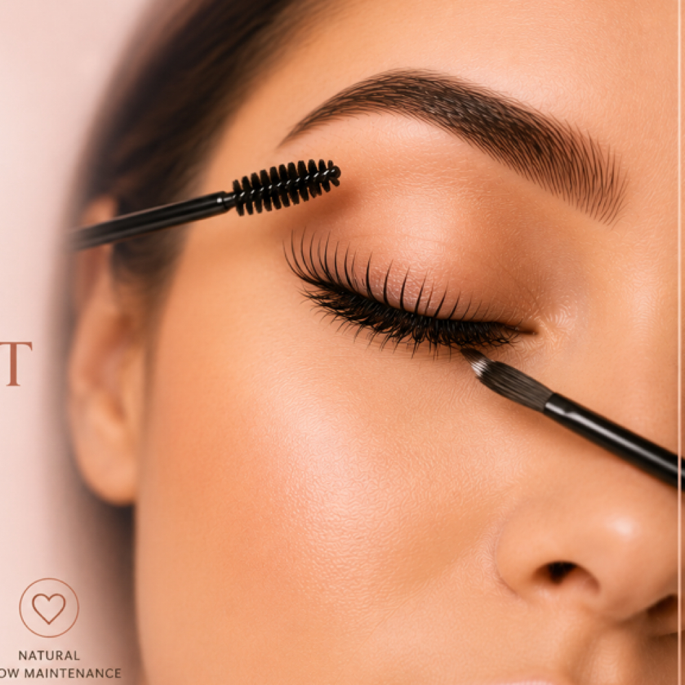 Lash Tint at Babina’s brow studio in Vienna, VA