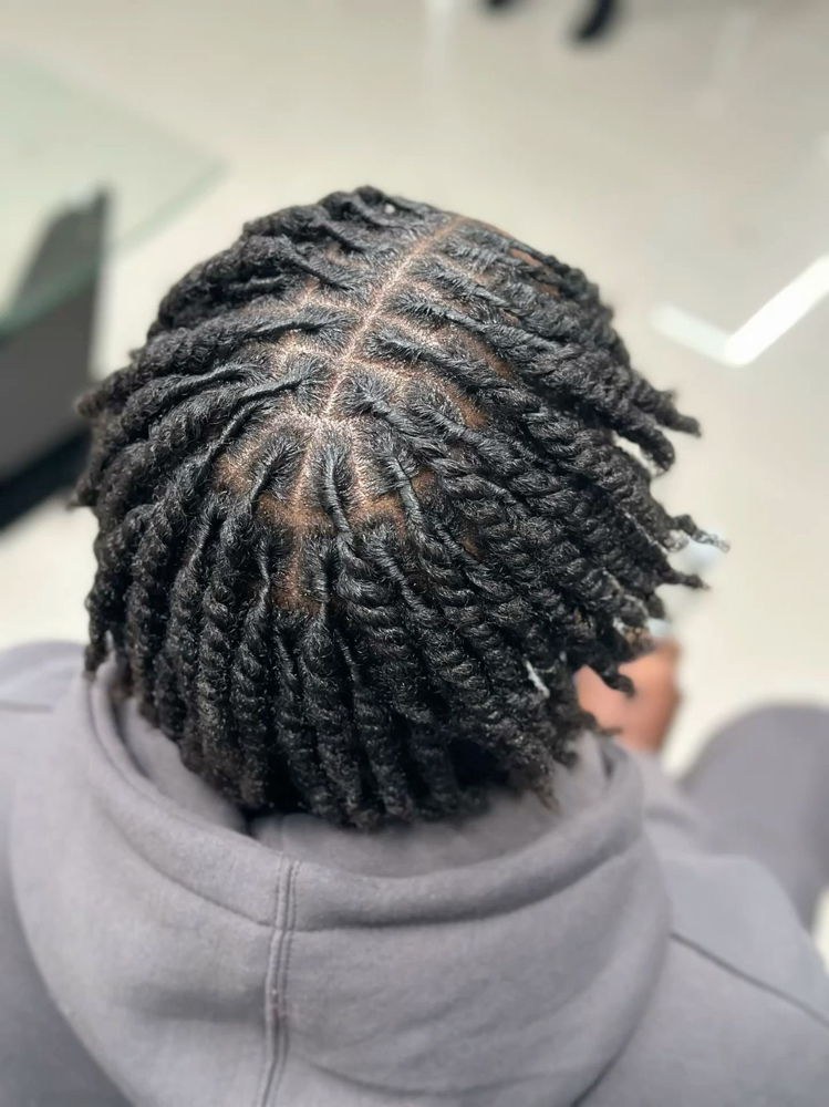 Starter Locs (Twists&Crochet Roots) at Exclusive Hairbar in Laurel, MD