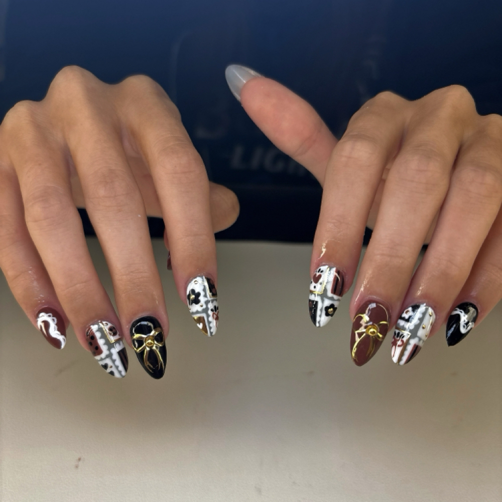 Acrylic Overlay at Nailed by Mags in Parsons, TN
