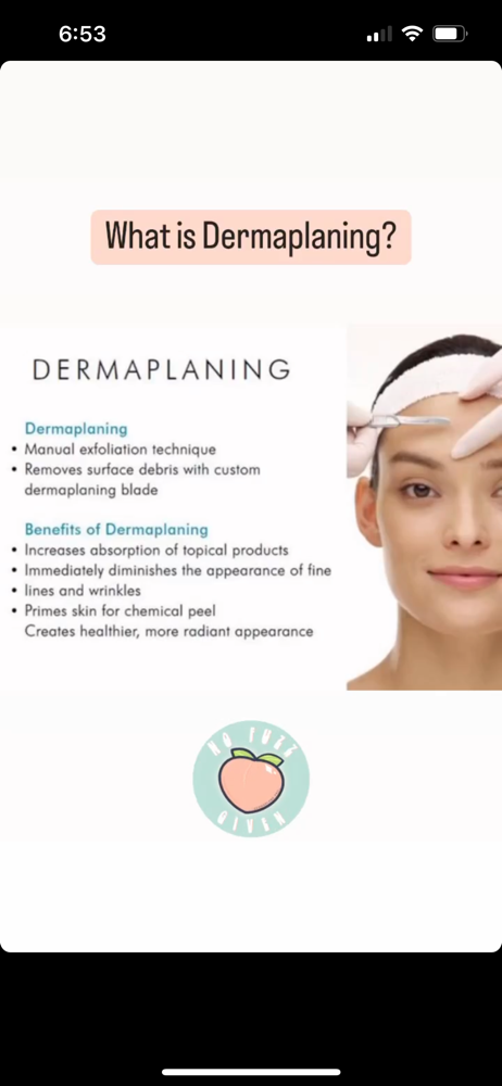 Dermaplaning Add-On