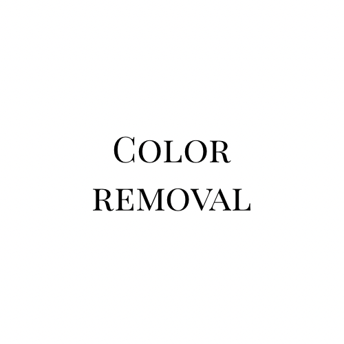 Color Removal