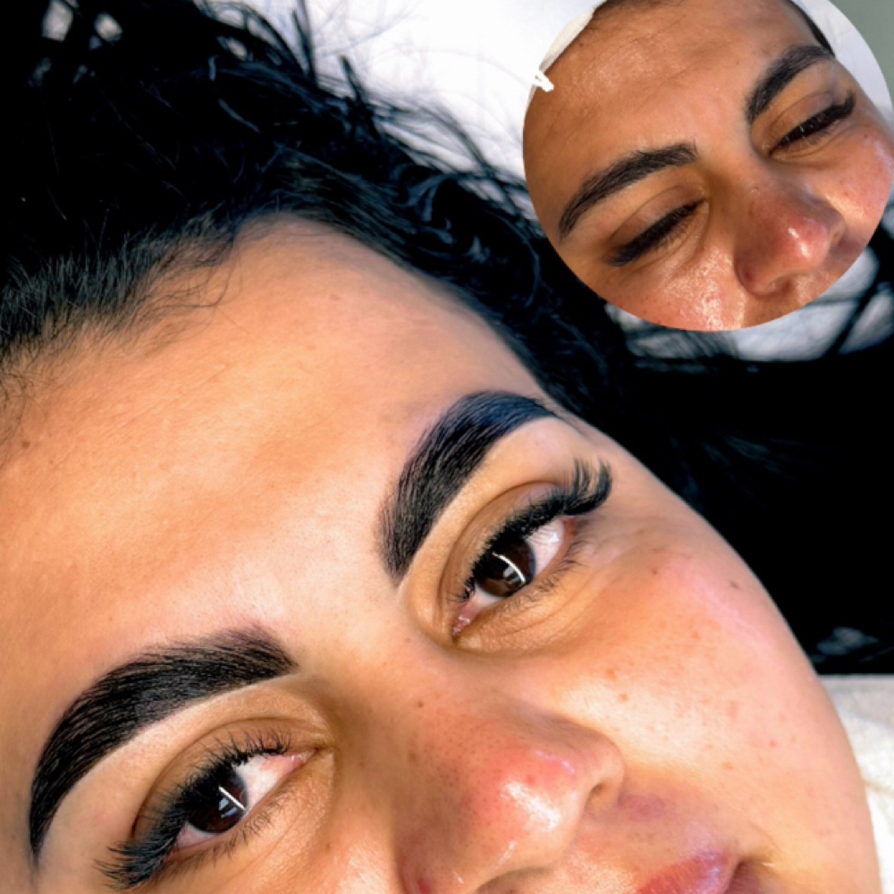Brow Lamination + Tint at Zur lush in Baltimore, MD