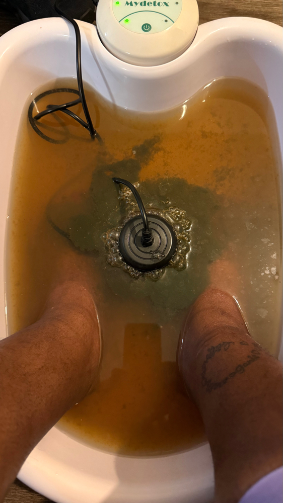 Foot Detox at Mary’s Place in Ludowici, GA