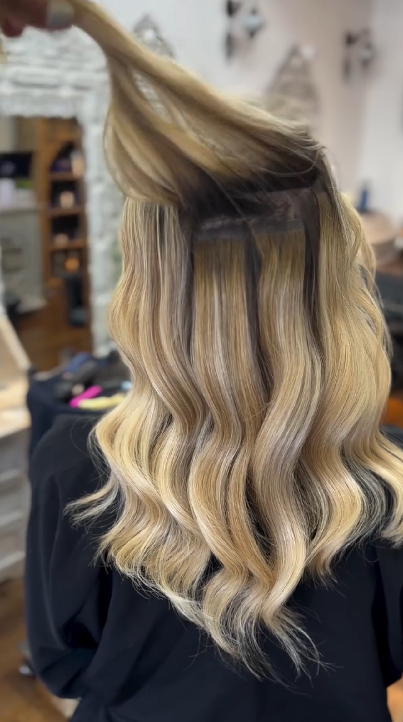 Tape in Extension Install