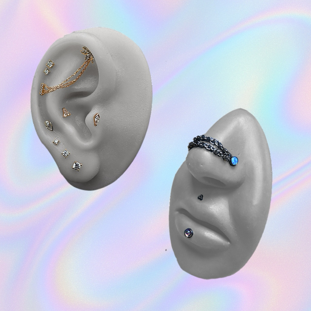 Piercing Curation Session at Opalescent Studio in Morgantown, WV