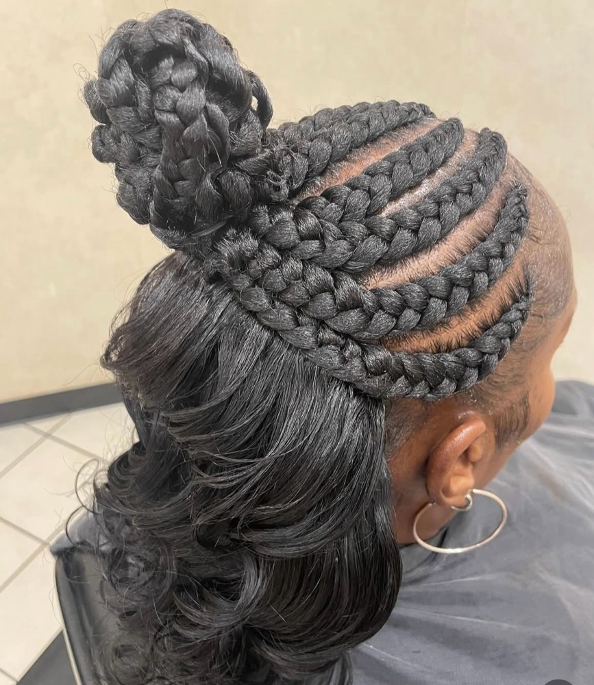 Feed-ins With Sew-ins at Queen Of The Crown in Charlotte, NC