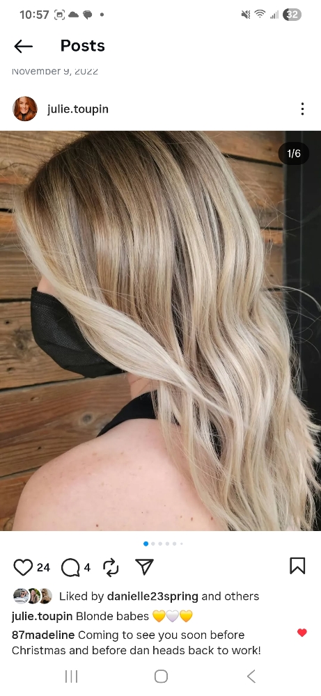 Full Foil/Balayage W/Finish