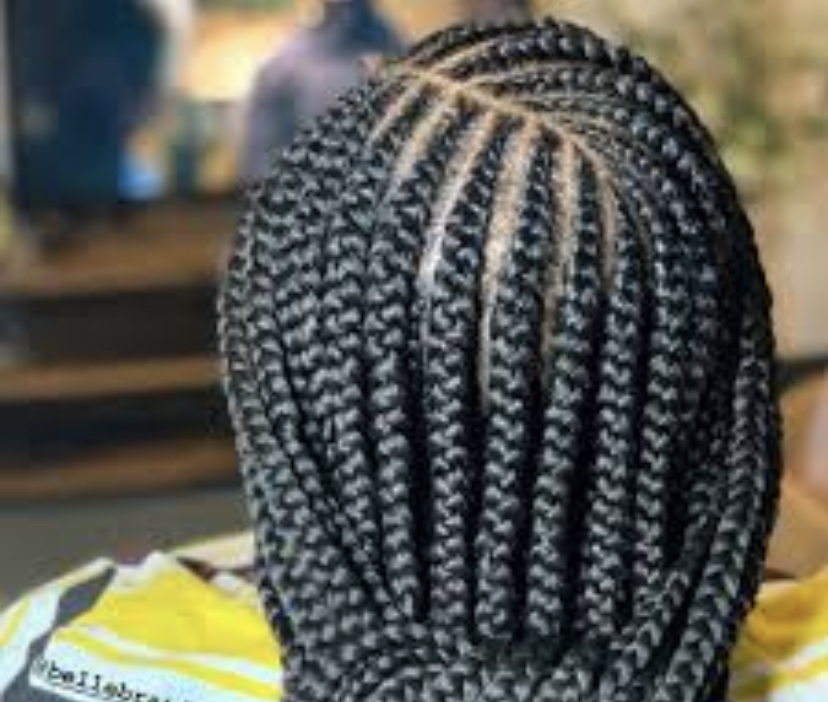 Mid Back Med 2 Layer Braids