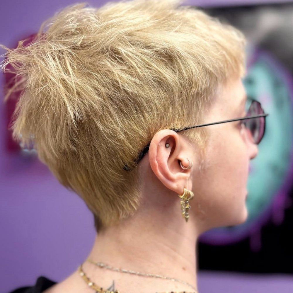 Bleach And Tone Touch Up at Monster Manes in Chicago, IL