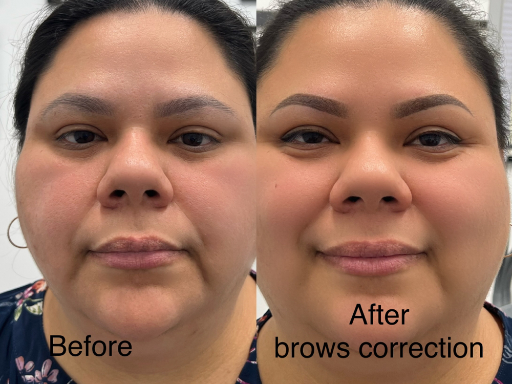 Eyebrows Correction