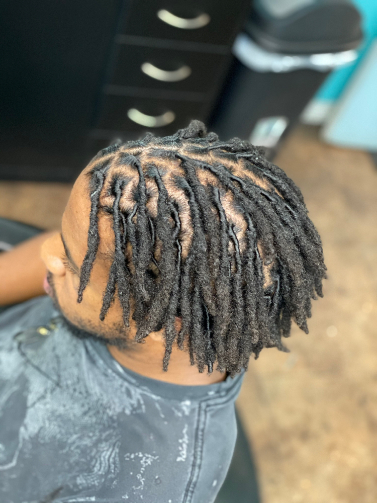 Wash & Retwist (short/no style)