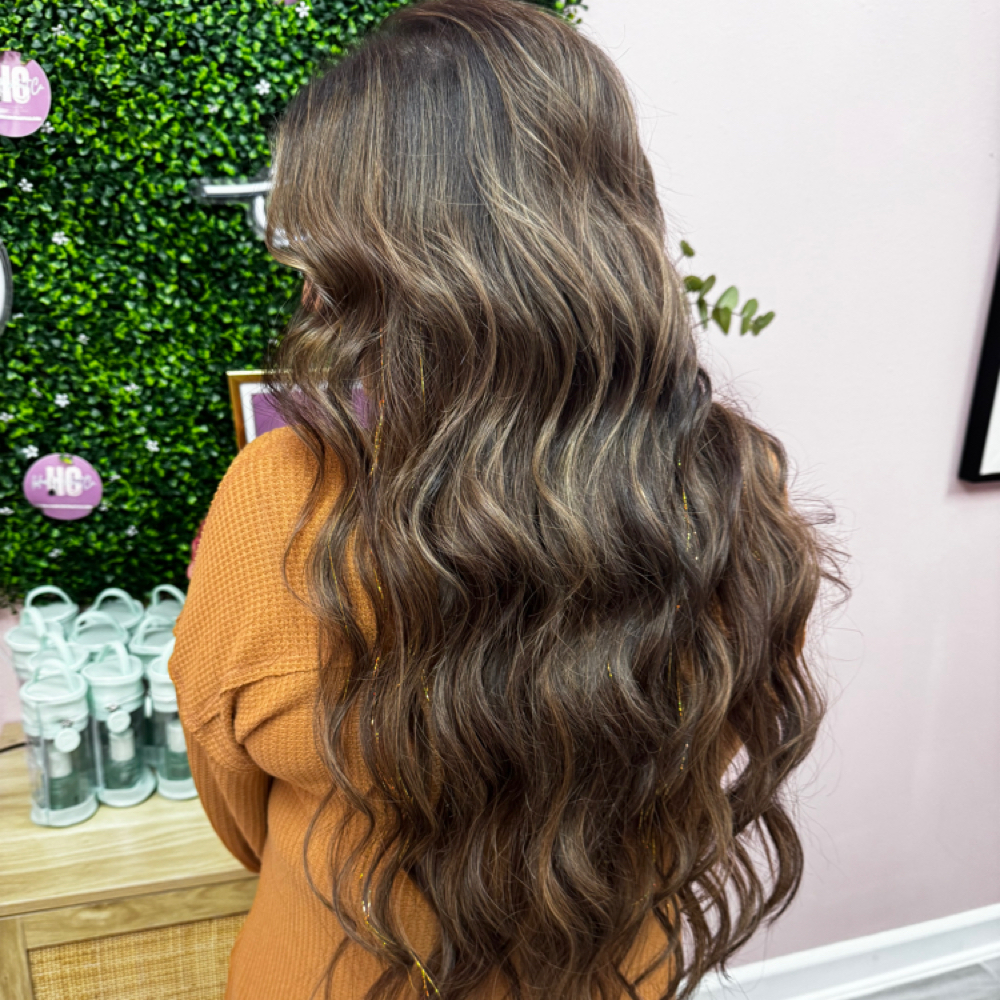 Weft Extension Installation at Hair Contrast Co. in Katy, TX