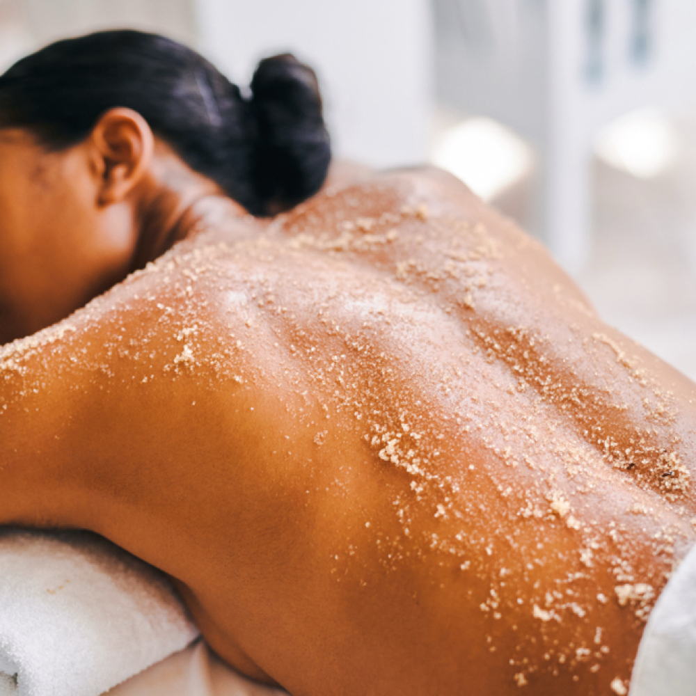 Exfoliating Back Scrub at Your Zensation in Springfield, MO
