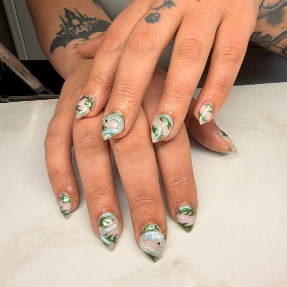 Builder Gel Fill-In at Britt’s Nailz in North Charleston, SC