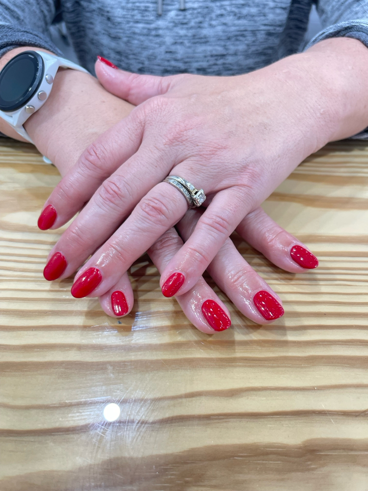 Classic Mani at Fresh Coat Nail Studio in Medina, OH