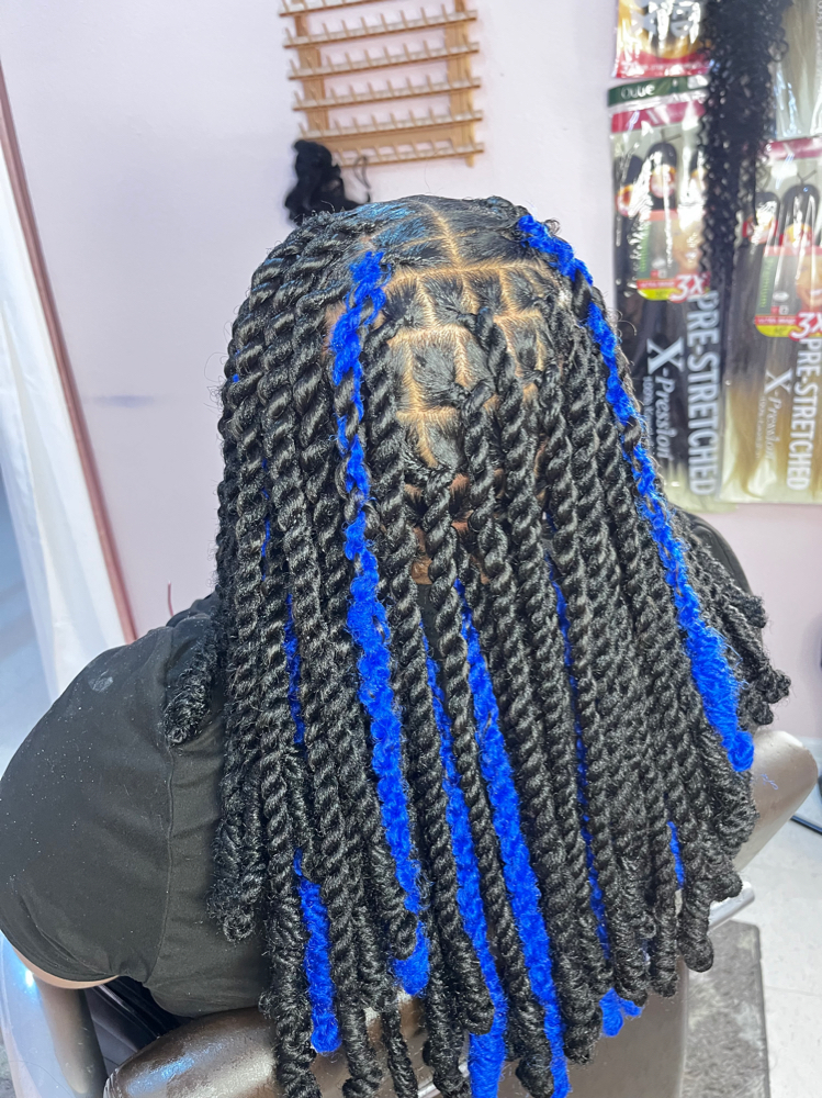 Invisible Locs/ Extended Loc Twist