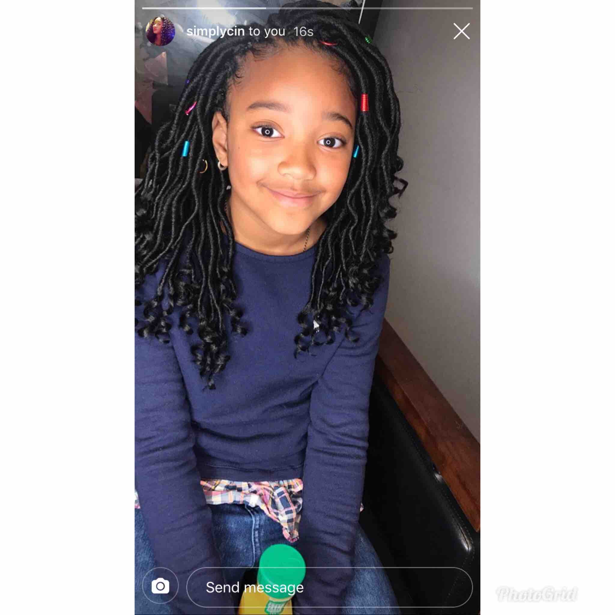 Kids Crochet Locs