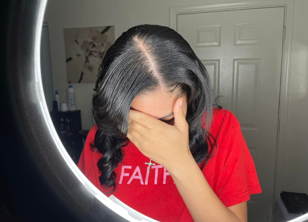 Traditional Sew In w/ Leave Out