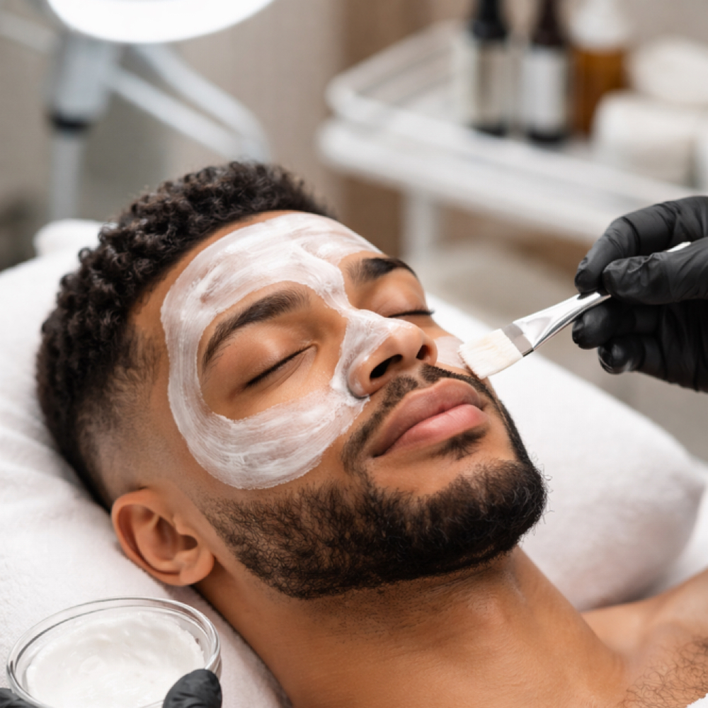 The Essential Men’s Facial at Goddess Grace Aesthetics in Sugar Land, TX