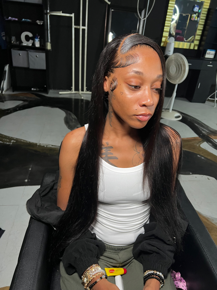 Melted Wig Install