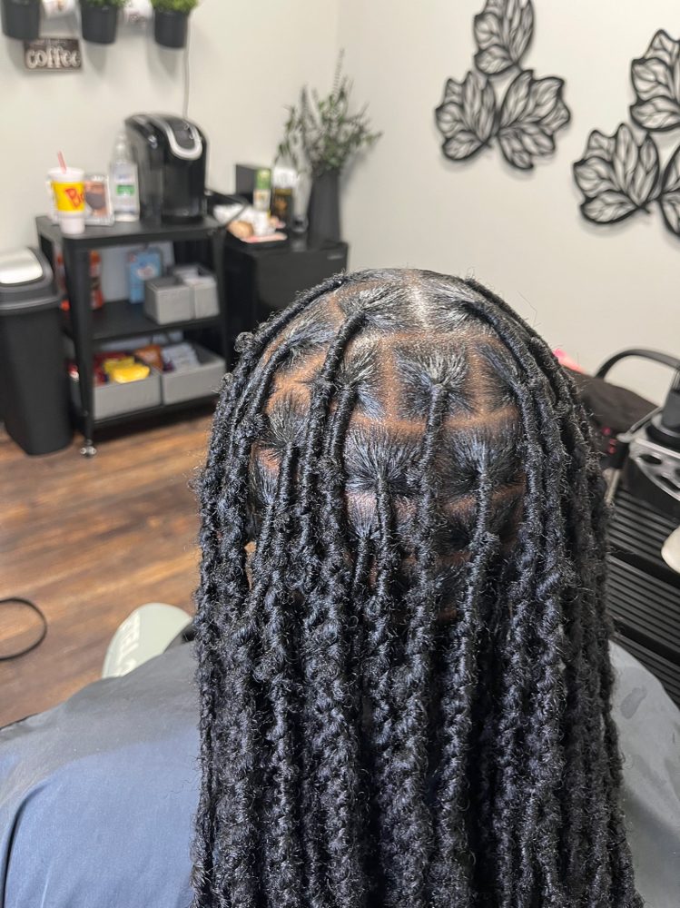 Medium Distressed Locs