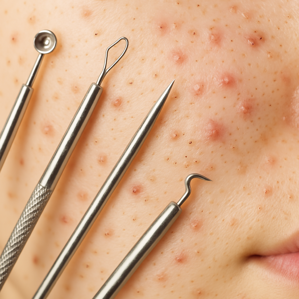 Blackheads Extraction With Facial