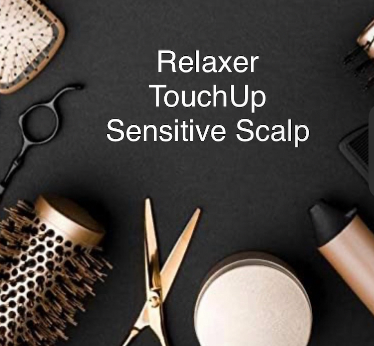 Relaxer Touchup (sensitive scalp)