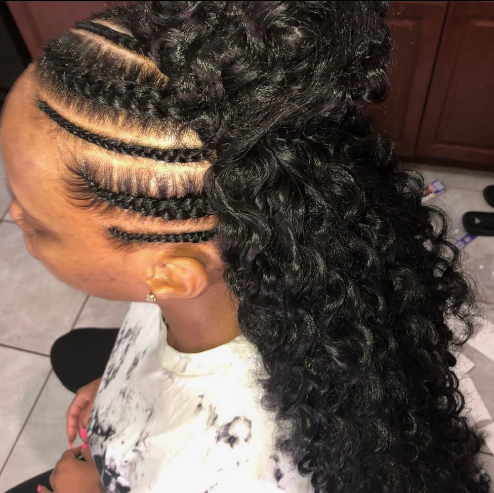 Cornrow Crochet Style