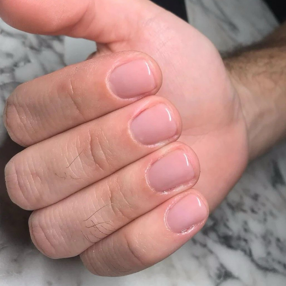 KUDI Chic Manicure at Man Cave Retreat Barbershop in Fort Myers, FL