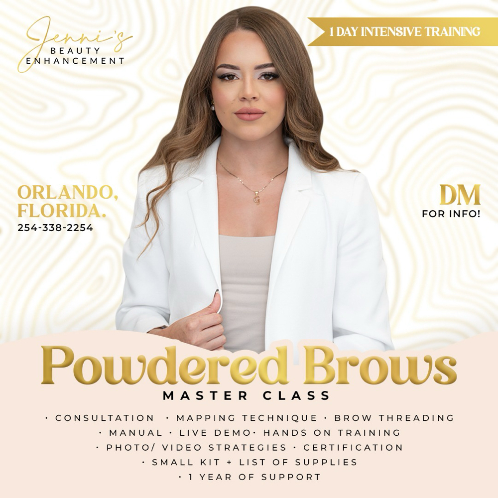 1:1 Powdered Brows Course