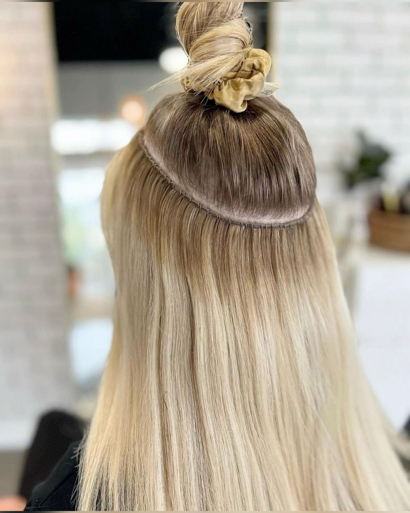 Beaded Weft Row