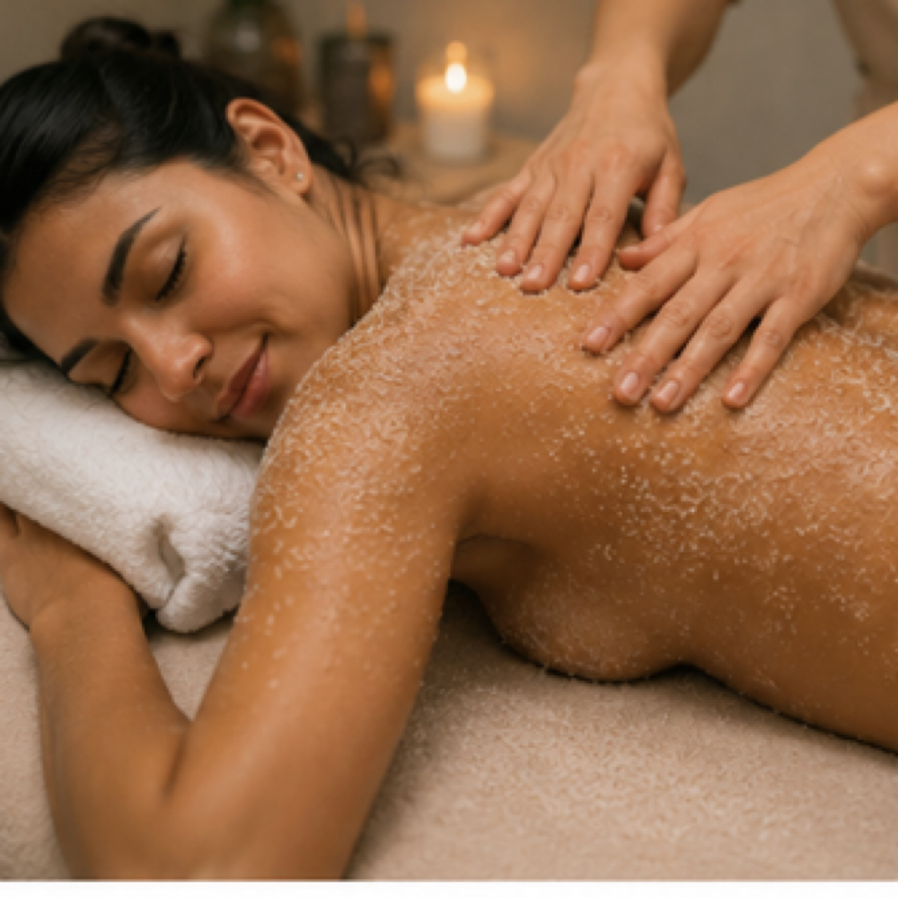 Full Body Scrub at Dreams Spa in hesperia, CA