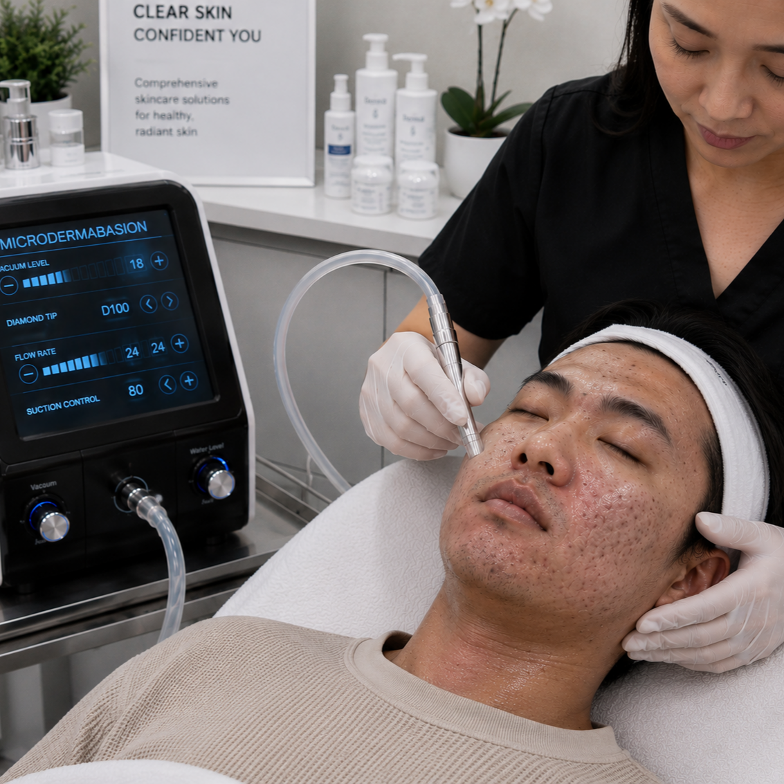 MICRODERMABRASION 714-981-2043 at America Medical Esthetics Services in Santa Ana, CA