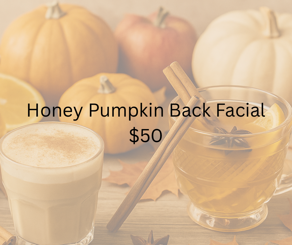 Honey Pumpkin Back Facial