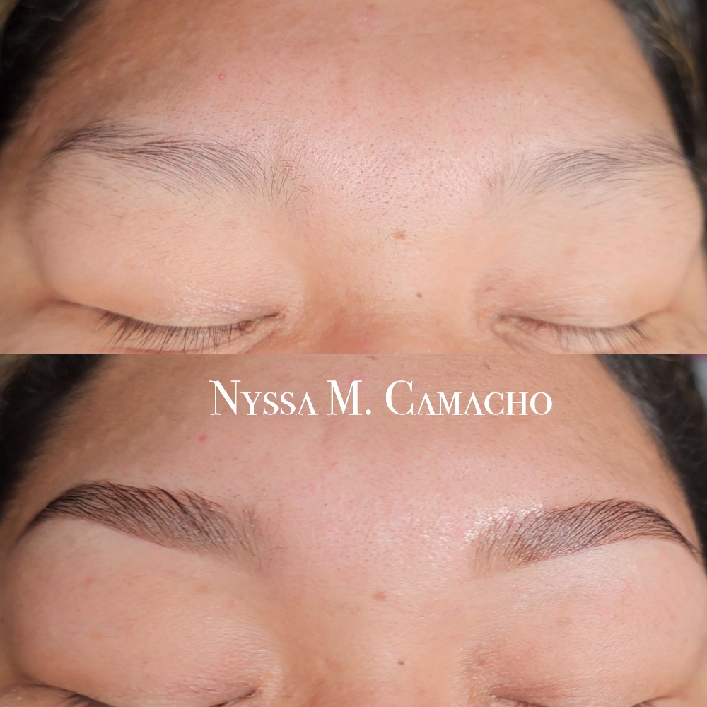 Hybrid Tint / Stain & Threading at Nyssa M Camacho in Nampa, ID