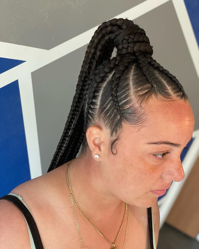 Jumbo Feel In Ponytail