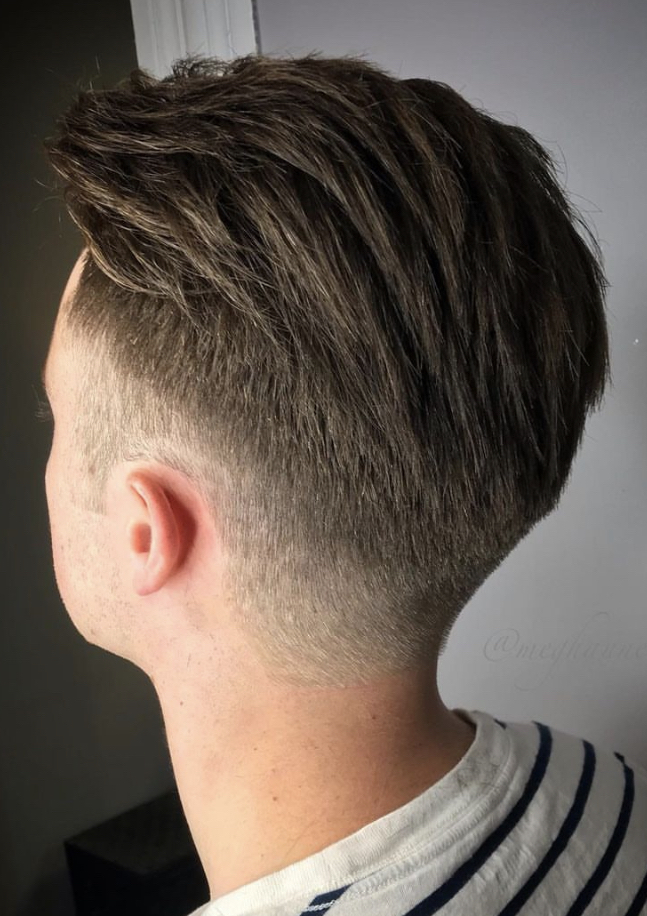 Mens Haircut and Color