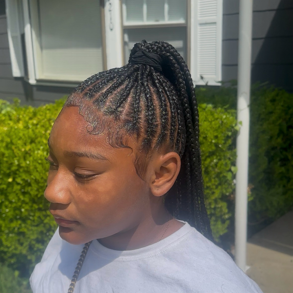 Braided Ponytail at Kstylez in West Point, GA