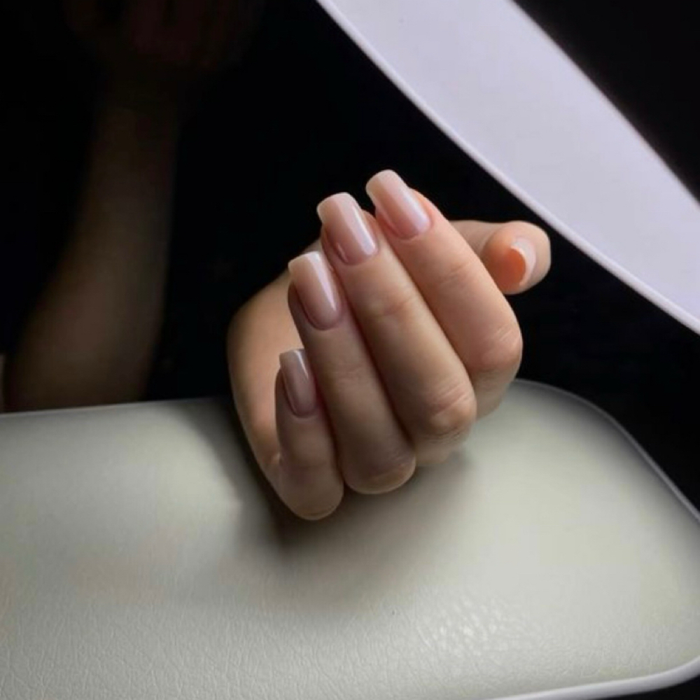 Short Set Acrylic Nail Extensions at Salon Ambiance in Fall River, MA