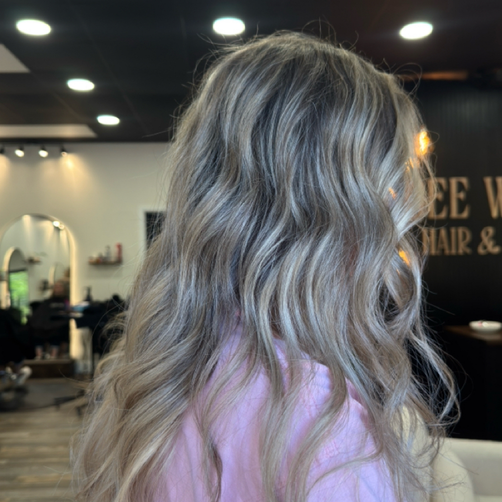 Custom FOILS at Hair by madisonshae in Fayetteville, NC
