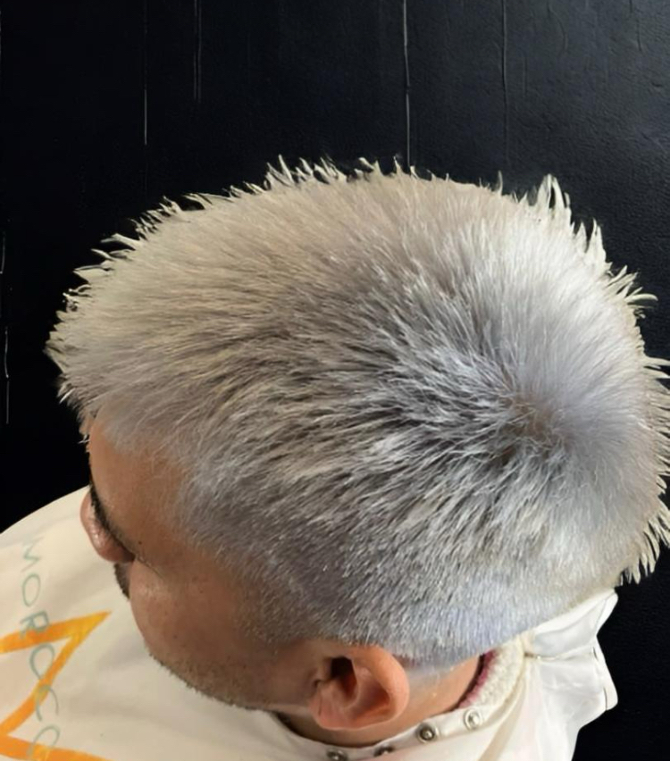Men's Short Hair Color