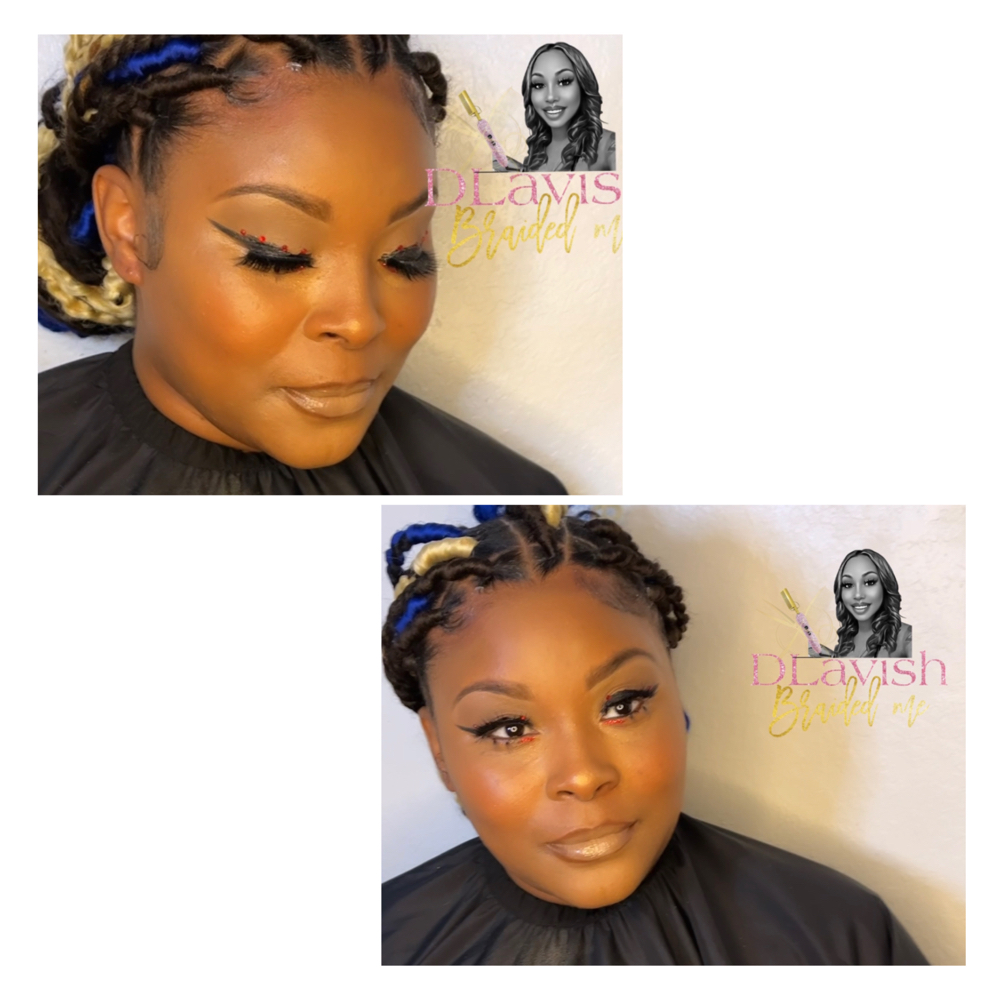 Natuarl With Pop Of Glam