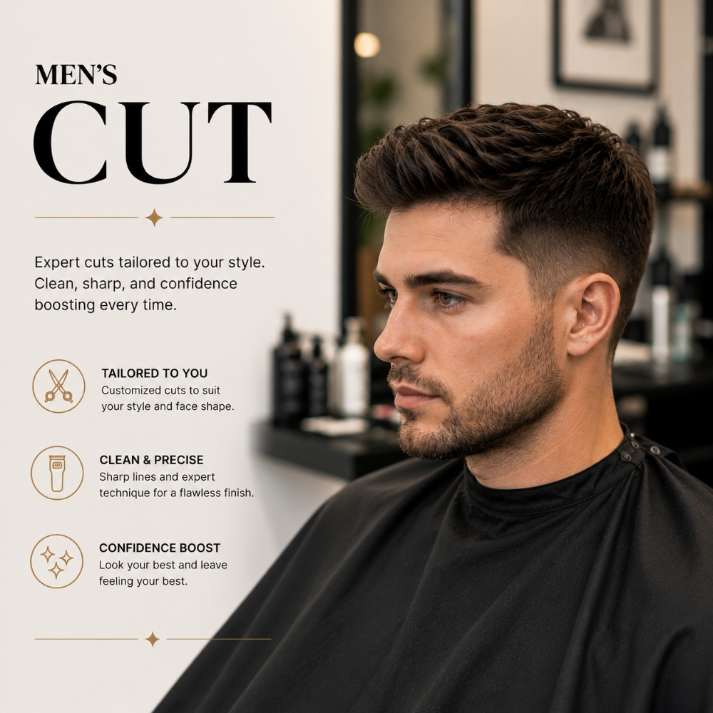 Men's Cut at Suite Elixir Hair Studio in Timonium, MD