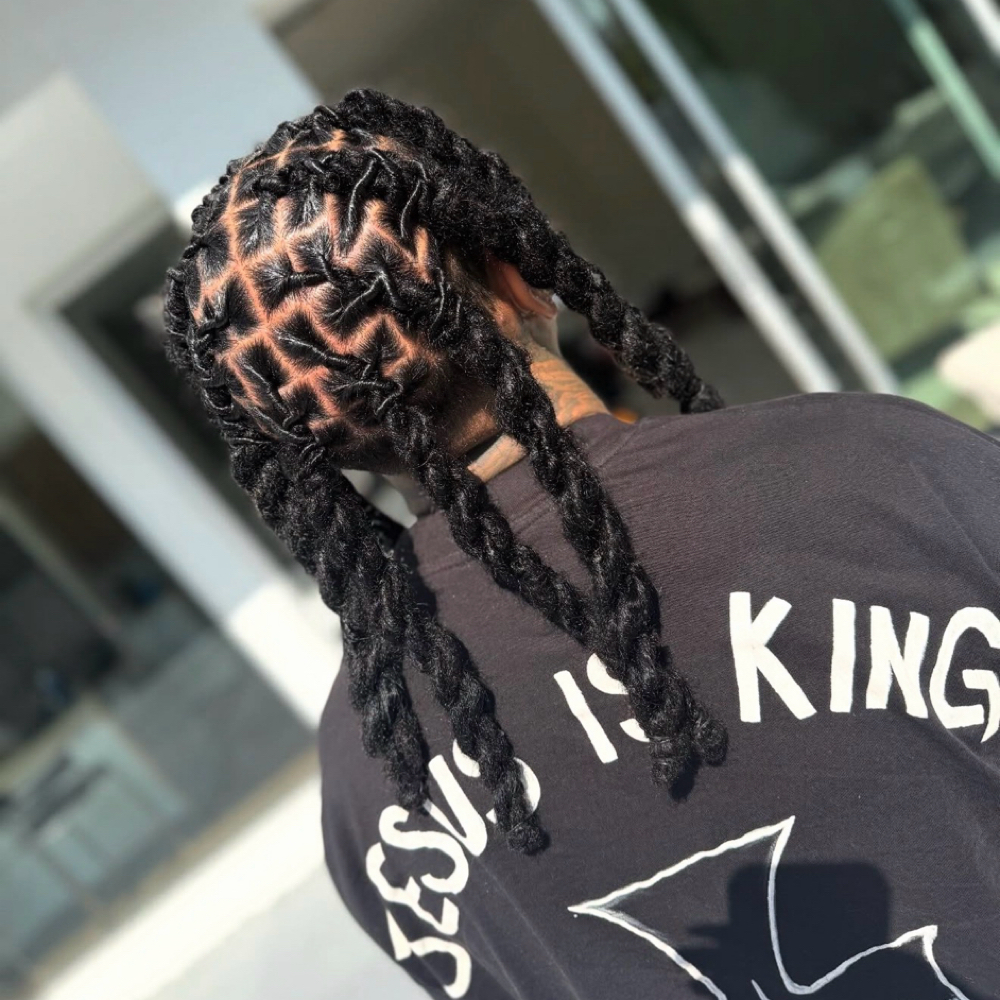 Full Head Loc Services at Ecstatic Crowns in Inglewood, CA