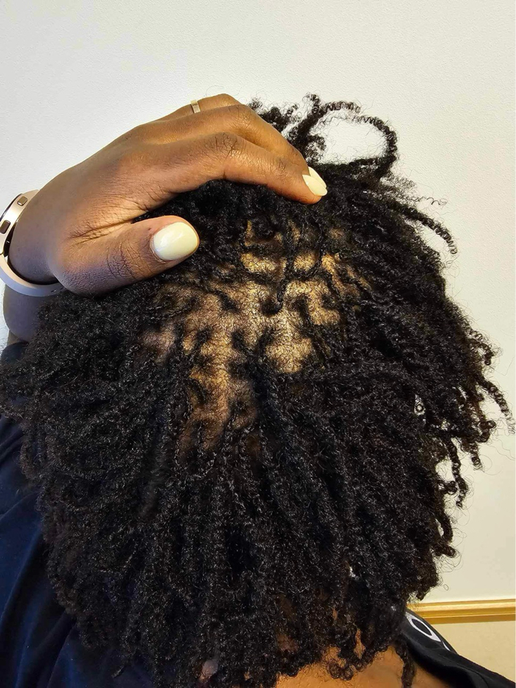 Microlocs - Above Shoulder Length at Crown'd Confidence in Bremerton, WA