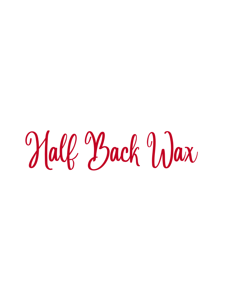 Half Back Wax