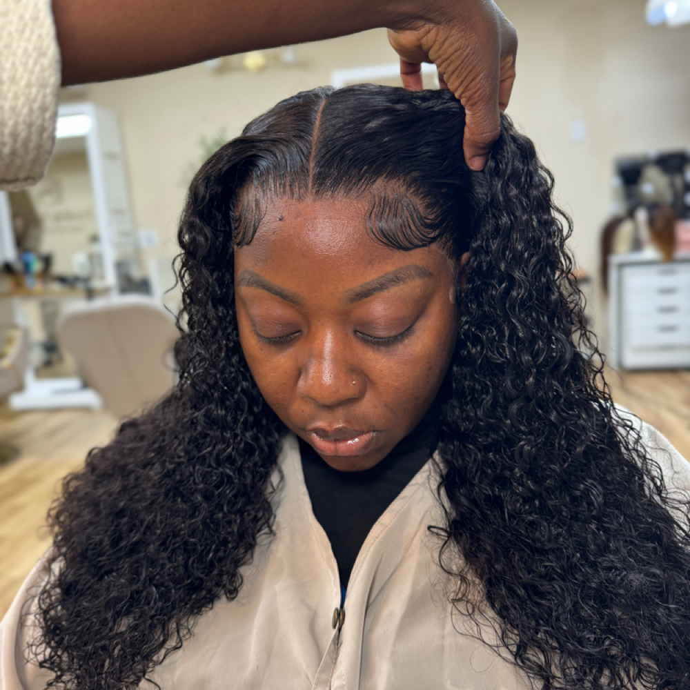 Frontal Wig Install (adhesive) at Freshly Styled in Indianapolis, IN