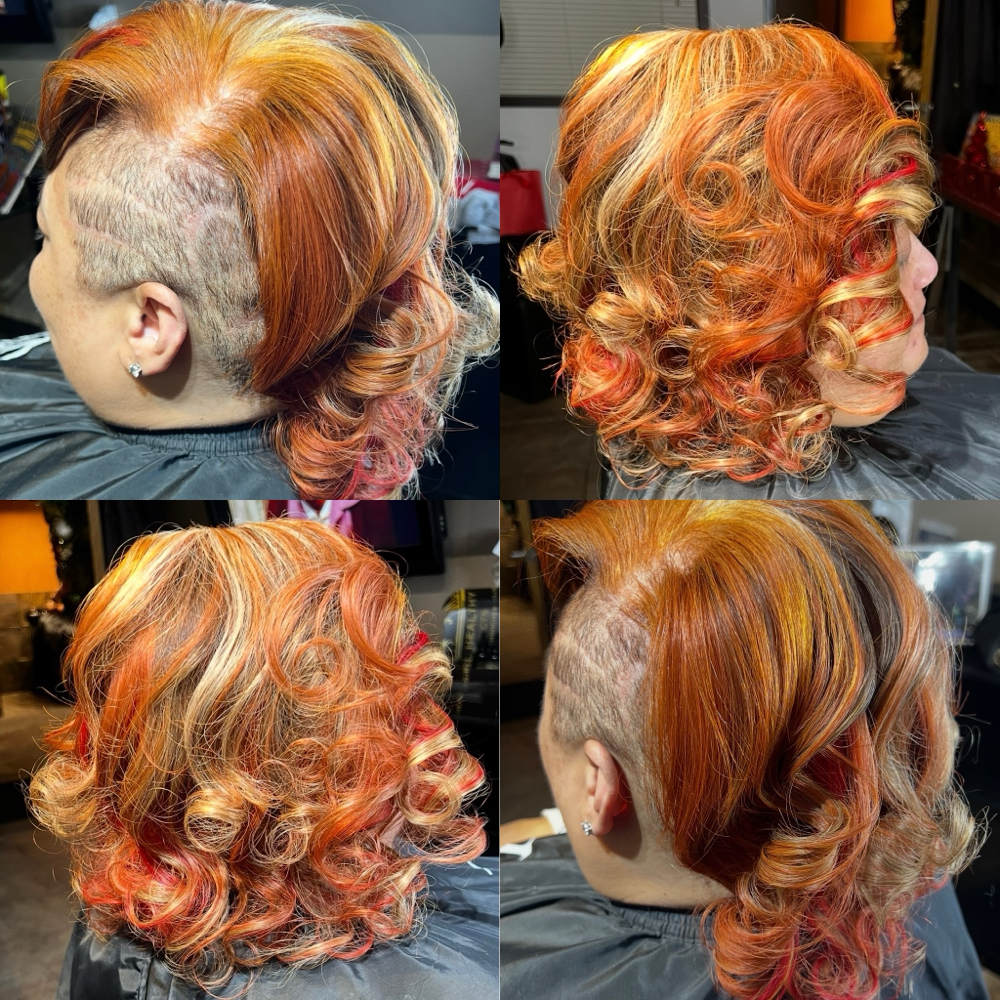 Quick Weave 🌊 Bob W/tappered Side at NERDY GIRL BEAUTY STUDIO ✨✨ in 48034